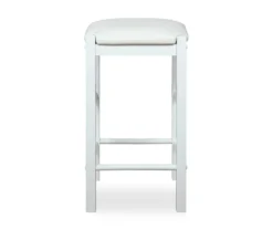 Bay Faux Leather & Wood Counter Stools, 2-Pack 5 Bay Faux Leather & Wood Counter Stools, 2-Pack -Home Furniture Store 810543048 3