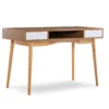 Nate Ash & White 2-Drawer Writing Desk 1 Nate Ash & White 2-Drawer Writing Desk -Home Furniture Store 810543187 A0 1