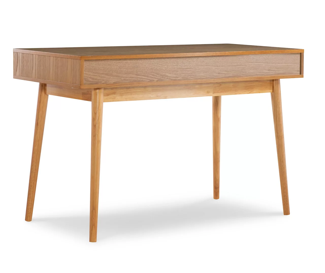 Nate Ash & White 2-Drawer Writing Desk Nate Ash & White 2-Drawer Writing Desk -Home Furniture Store 810543187 A2 3