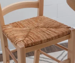 Bordeaux Natural Handwoven Ladder Back Side Chairs, 2-Pack -Home Furniture Store 810543191 A0 8