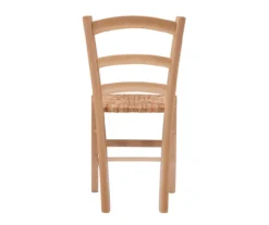 Bordeaux Natural Handwoven Ladder Back Side Chairs, 2-Pack -Home Furniture Store 810543191 A2 6