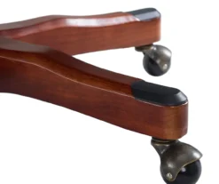 Austin Brown Linen Cow Print Office Chair -Home Furniture Store 810543224 A8 6