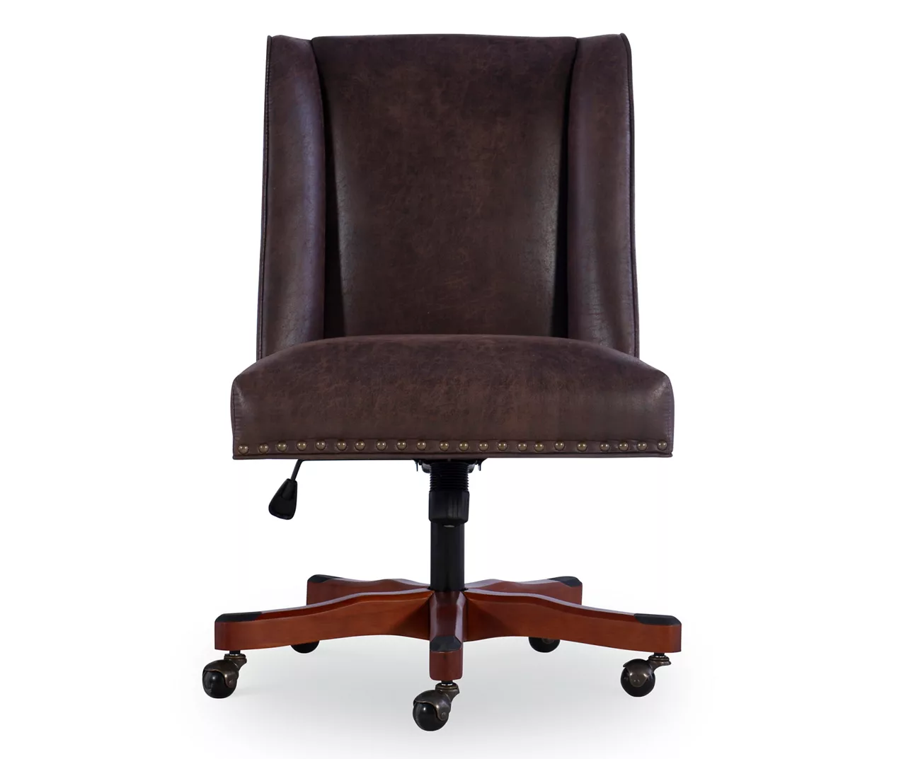 Austin Dark Walnut Upholstered Office Chair Austin Dark Walnut Upholstered Office Chair -Home Furniture Store 810543233 A0 2