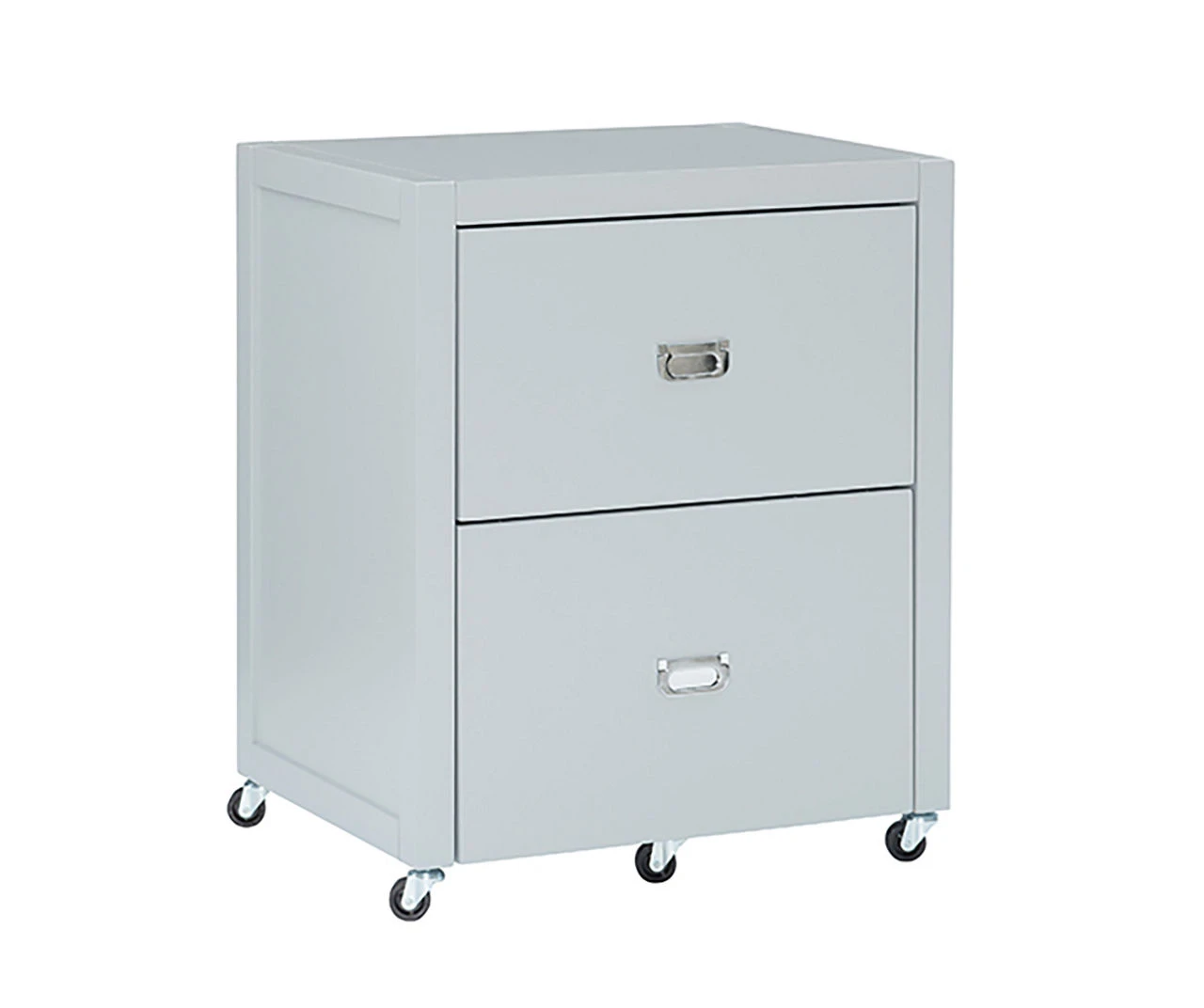Kari Gray 2-Drawer Rolling Filing Cabinet Kari Gray 2-Drawer Rolling Filing Cabinet -Home Furniture Store 810543238 1