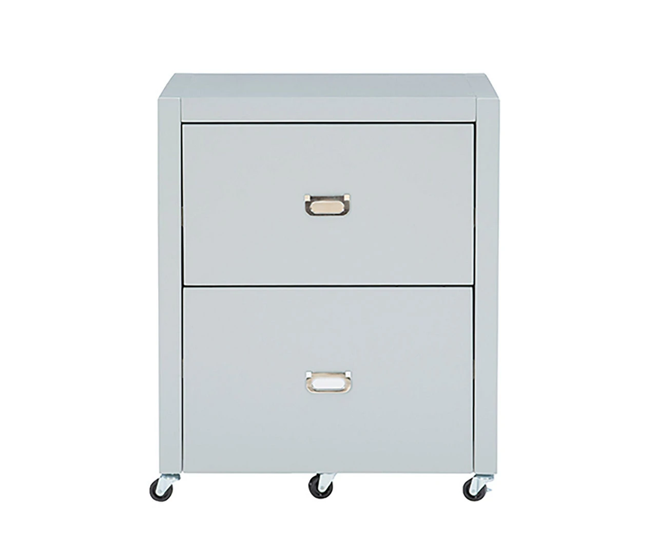 Kari Gray 2-Drawer Rolling Filing Cabinet Kari Gray 2-Drawer Rolling Filing Cabinet -Home Furniture Store 810543238 3