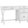 Kari White 4-Drawer Office Desk -Home Furniture Store 810543244 1