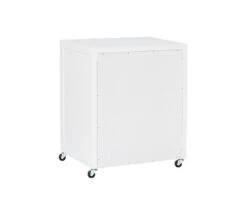 Kari White 2-Drawer Rolling Filing Cabinet -Home Furniture Store 810543247 5