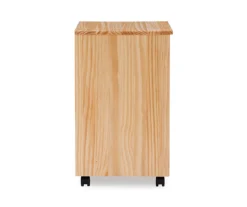 Craft Mate Natural Wood 6-Drawer Rolling Storage Cart -Home Furniture Store 810543290 4