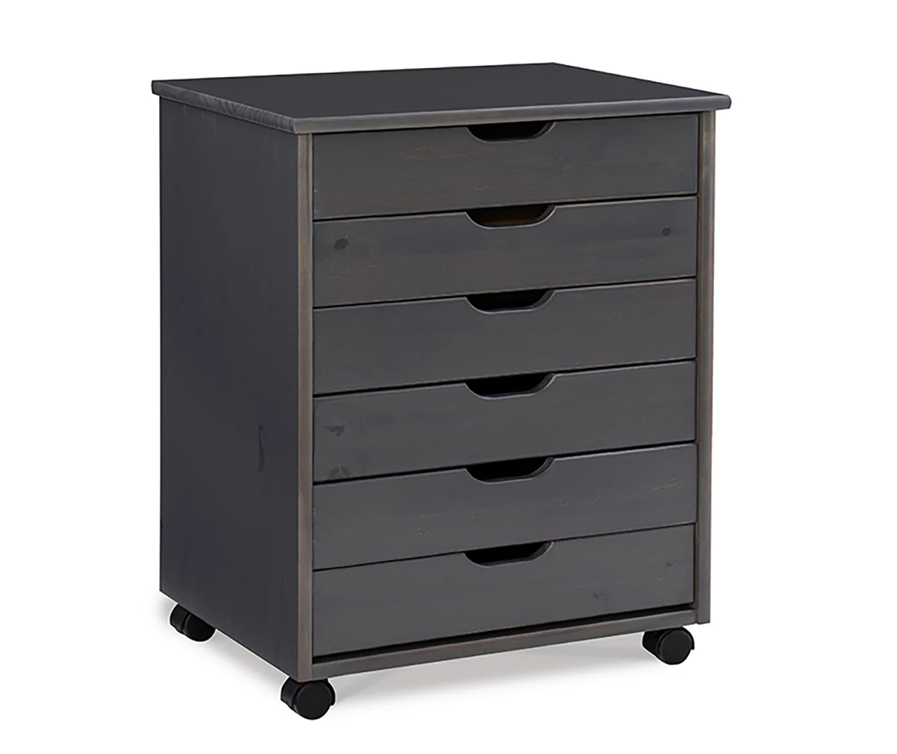 Craft Mate Wide Gray 6-Drawer Rolling Storage Cart Craft Mate Wide Gray 6-Drawer Rolling Storage Cart -Home Furniture Store 810543297 1