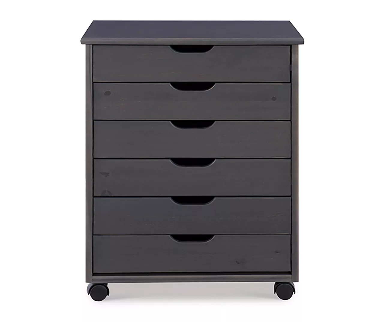 Craft Mate Wide Gray 6-Drawer Rolling Storage Cart Craft Mate Wide Gray 6-Drawer Rolling Storage Cart -Home Furniture Store 810543297 3