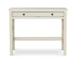 Brynn Antique White Geometric Writing Desk -Home Furniture Store 810543367 3