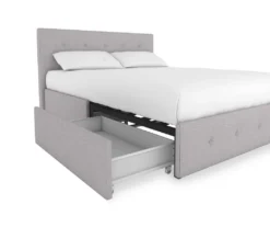 Atwater Living DHP Ryder Linen Upholstered Bed With Storage -Home Furniture Store 810543649 4