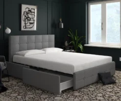 Atwater Living DHP Ryder Linen Upholstered Bed With Storage -Home Furniture Store 810543649 6