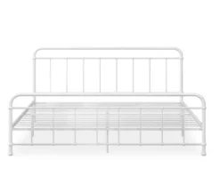 Brooklyn White Iron Full Bed -Home Furniture Store 810543698 4