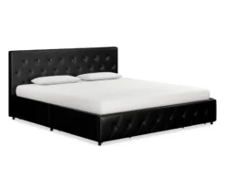 DHP Dana Faux Leather Upholstered Bed With Storage 15 DHP Dana Faux Leather Upholstered Bed With Storage -Home Furniture Store 810543731 6