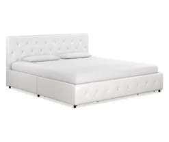 DHP Dana Faux Leather Upholstered Bed With Storage 5 DHP Dana Faux Leather Upholstered Bed With Storage -Home Furniture Store 810543732 1