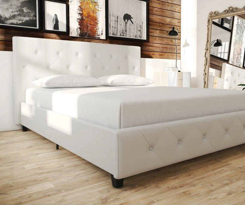 DHP Dana Faux Leather Upholstered Queen Bed DHP Dana Faux Leather Upholstered Queen Bed -Home Furniture Store 810543736 6