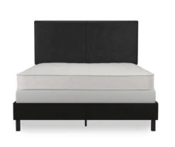 Atwater Living DHP Jazmine Black Faux Leather Upholstered Bed 14 Atwater Living DHP Jazmine Black Faux Leather Upholstered Bed -Home Furniture Store 810543812 3