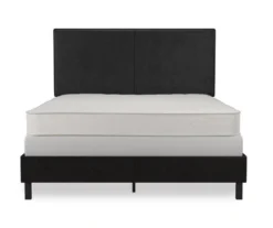 Atwater Living DHP Jazmine Black Faux Leather Upholstered Bed 19 Atwater Living DHP Jazmine Black Faux Leather Upholstered Bed -Home Furniture Store 810543813 3