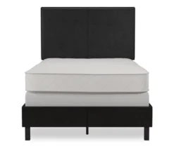 Atwater Living DHP Jazmine Black Faux Leather Upholstered Bed 9 Atwater Living DHP Jazmine Black Faux Leather Upholstered Bed -Home Furniture Store 810543814 3