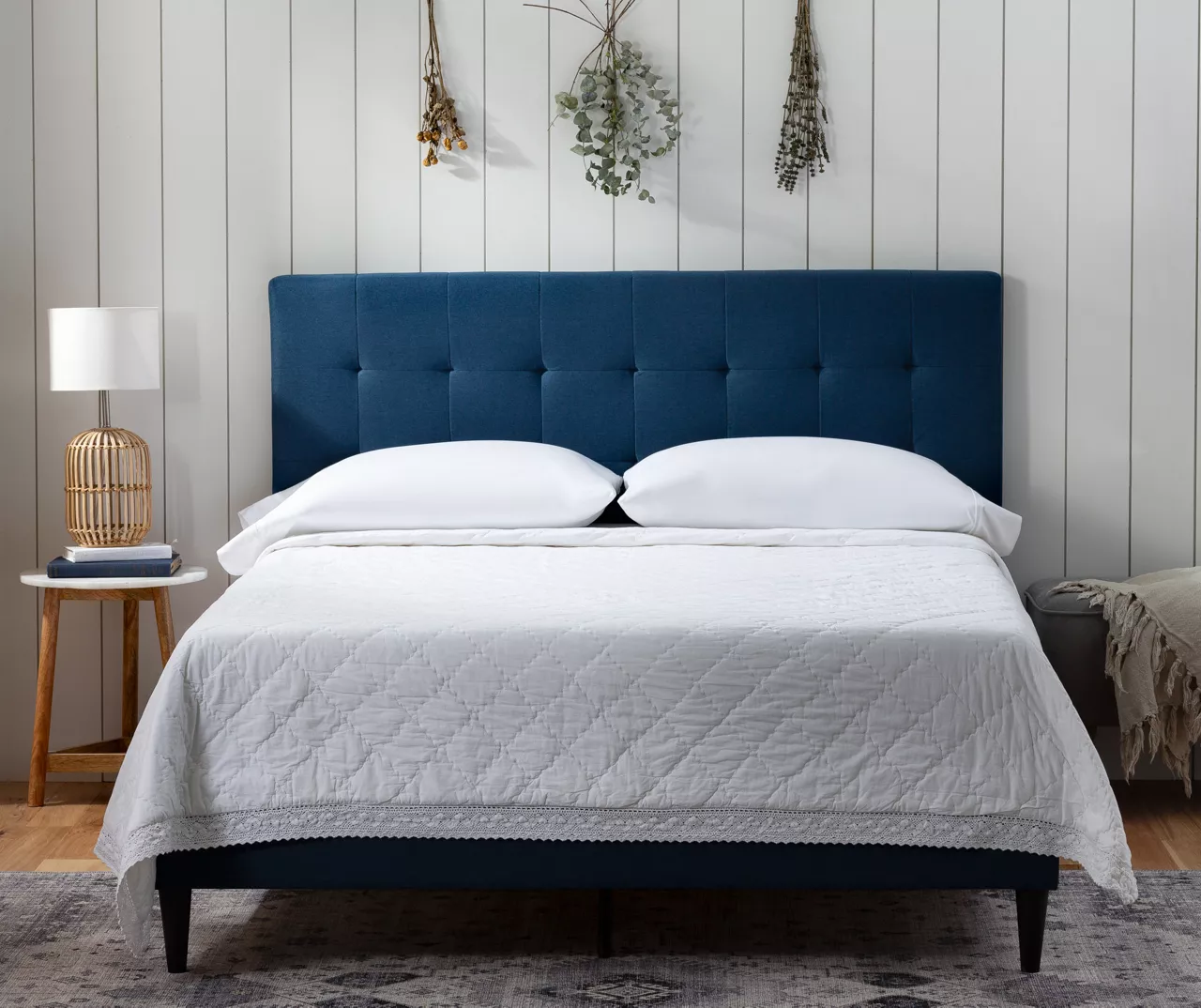 Brookside Cara Square Tufted Platform Bed Brookside Cara Square Tufted Platform Bed -Home Furniture Store 810547641 810547646 810547656 810547651 1