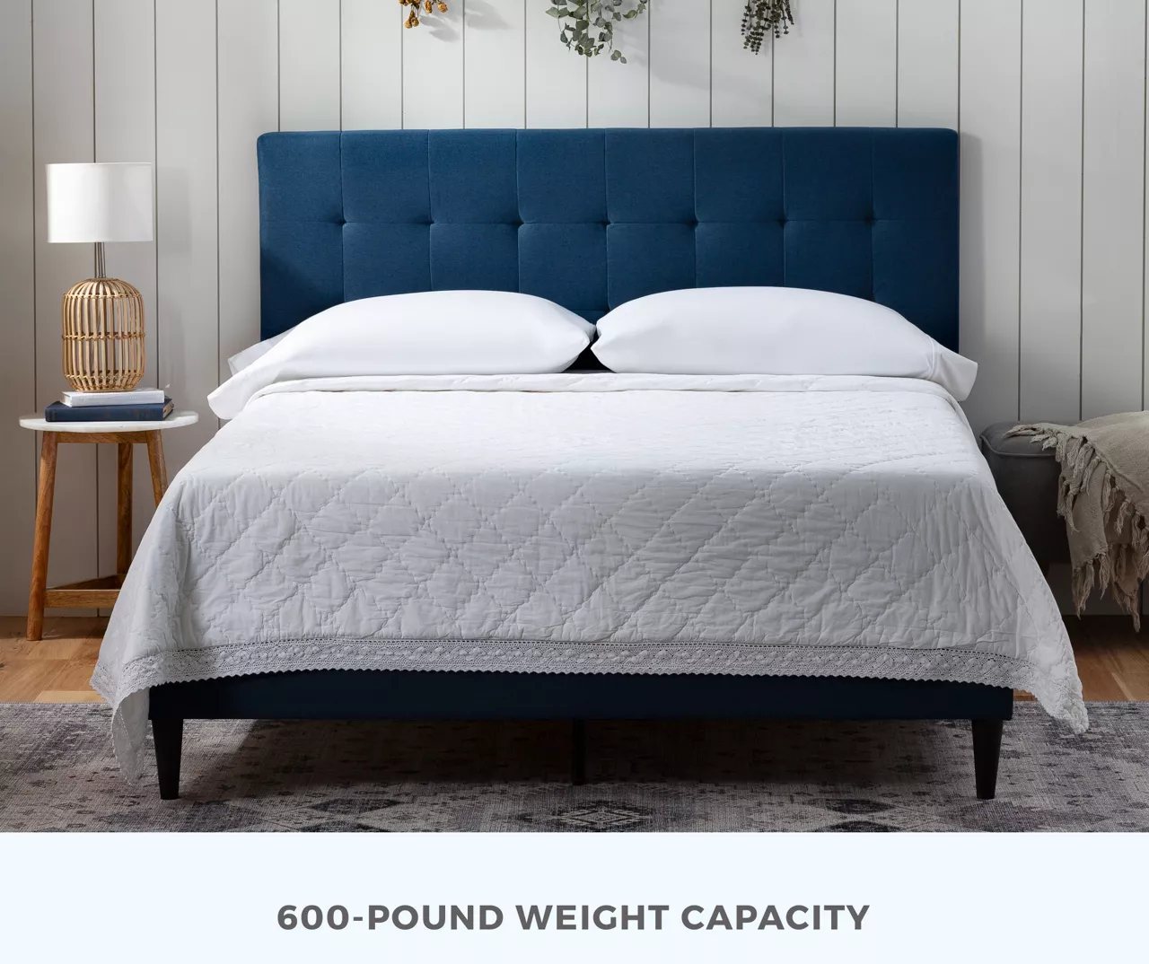 Brookside Cara Square Tufted Platform Bed Brookside Cara Square Tufted Platform Bed -Home Furniture Store 810547641 810547646 810547656 810547651 5