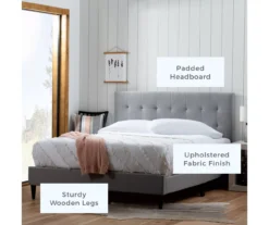 Brookside Cara Square Tufted Platform Bed 7 Brookside Cara Square Tufted Platform Bed -Home Furniture Store 810547644 810547649 810547659 810547654 2