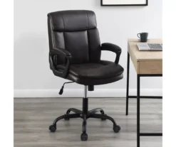 Real Living Faux Leather Office Chair -Home Furniture Store 810559968