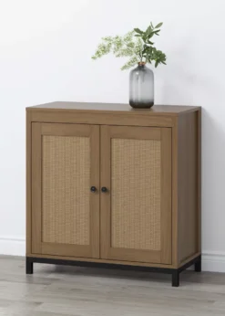 Real Living Seven Hills Cane Door Storage Cabinet -Home Furniture Store 810561049 11