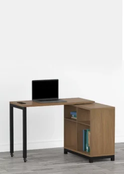 Seven Hills Acorn Metal & Melamine 4-Cube Pivot Desk With USB Charging 5 Seven Hills Acorn Metal & Melamine 4-Cube Pivot Desk With USB Charging -Home Furniture Store 810561090 11