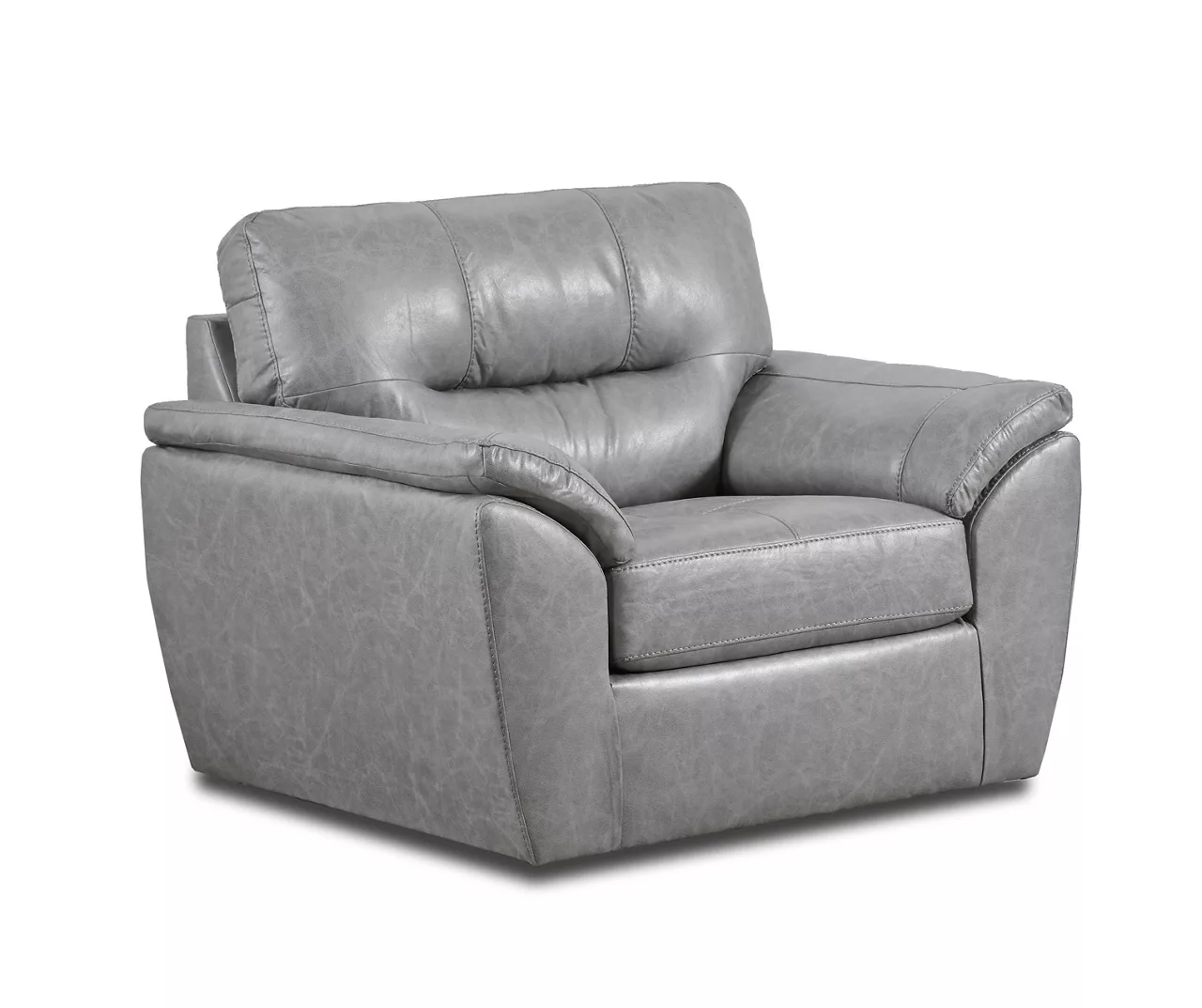 Clifton Ridge Stone Vegan Leather Swivel Chair Clifton Ridge Stone Vegan Leather Swivel Chair -Home Furniture Store 810569861 2