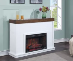 62" Grand Shiplap & Beam Electric Fireplace -Home Furniture Store 810570729 4