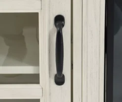 60" White 2-Tone Electric Fireplace Console -Home Furniture Store 810570730 5