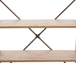 Medium Mango Open 4-Shelf Bookcase -Home Furniture Store 810583046 3