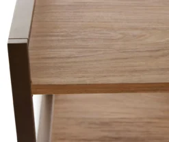 Medium Mango 2-Shelf Writing Desk -Home Furniture Store 810583081 2