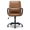 Camel Brown Vegan Leather Office Chair 2 Camel Brown Vegan Leather Office Chair -Home Furniture Store 810583520 A0 2
