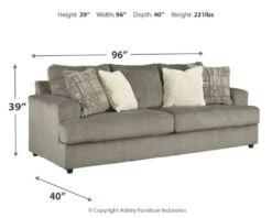 Soletren Ash Queen Sleeper Sofa 11 Soletren Ash Queen Sleeper Sofa -Home Furniture Store 810587410 4