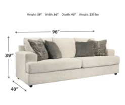 Soletren Stone Queen Sleeper Sofa 13 Soletren Stone Queen Sleeper Sofa -Home Furniture Store 810587415 8 1
