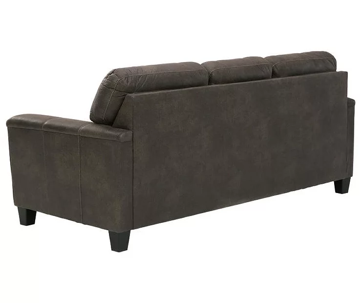 Signature Design By Ashley Navi Faux Leather Sofa Signature Design By Ashley Navi Faux Leather Sofa -Home Furniture Store 810587443 2