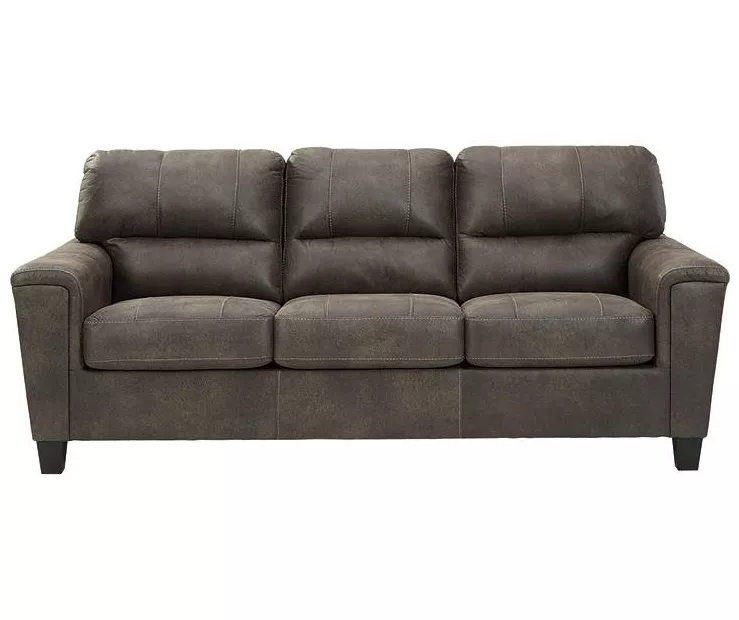 Signature Design By Ashley Navi Faux Leather Sofa Signature Design By Ashley Navi Faux Leather Sofa -Home Furniture Store 810587443 3
