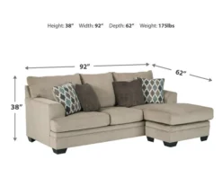 Signature Design By Ashley Dorsten Sofa Chaise -Home Furniture Store 810587467 7