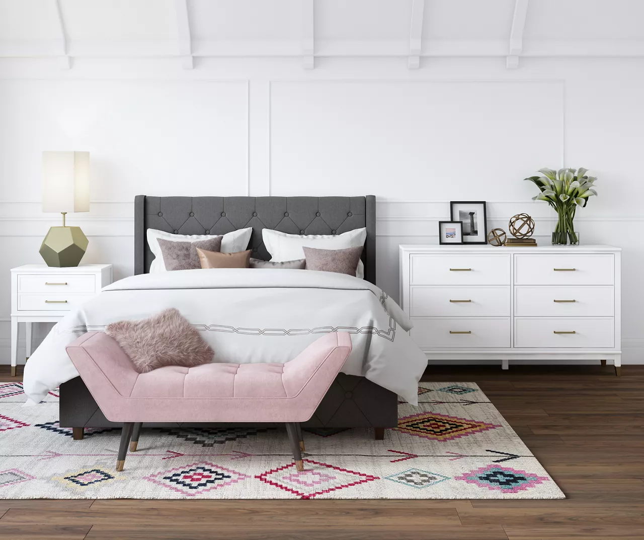 CosmoLiving Westerleigh 6-Drawer Dresser CosmoLiving Westerleigh 6-Drawer Dresser -Home Furniture Store 810589232 3