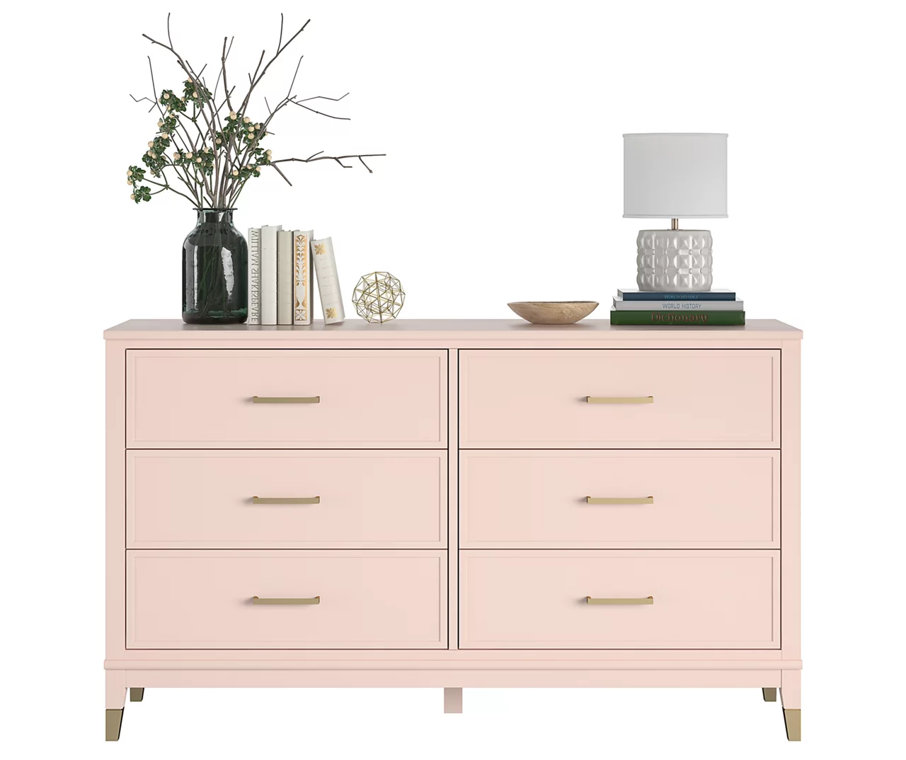 CosmoLiving Westerleigh 6-Drawer Dresser CosmoLiving Westerleigh 6-Drawer Dresser -Home Furniture Store 810589236 4