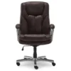 Benton Brown Big & Tall Faux Leather Executive Office Chair -Home Furniture Store 810590314 3