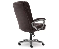 Benton Brown Big & Tall Faux Leather Executive Office Chair -Home Furniture Store 810590314 4