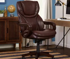 Serta Conway Big & Tall Bonded Leather Office Chair -Home Furniture Store 810590315 2 1