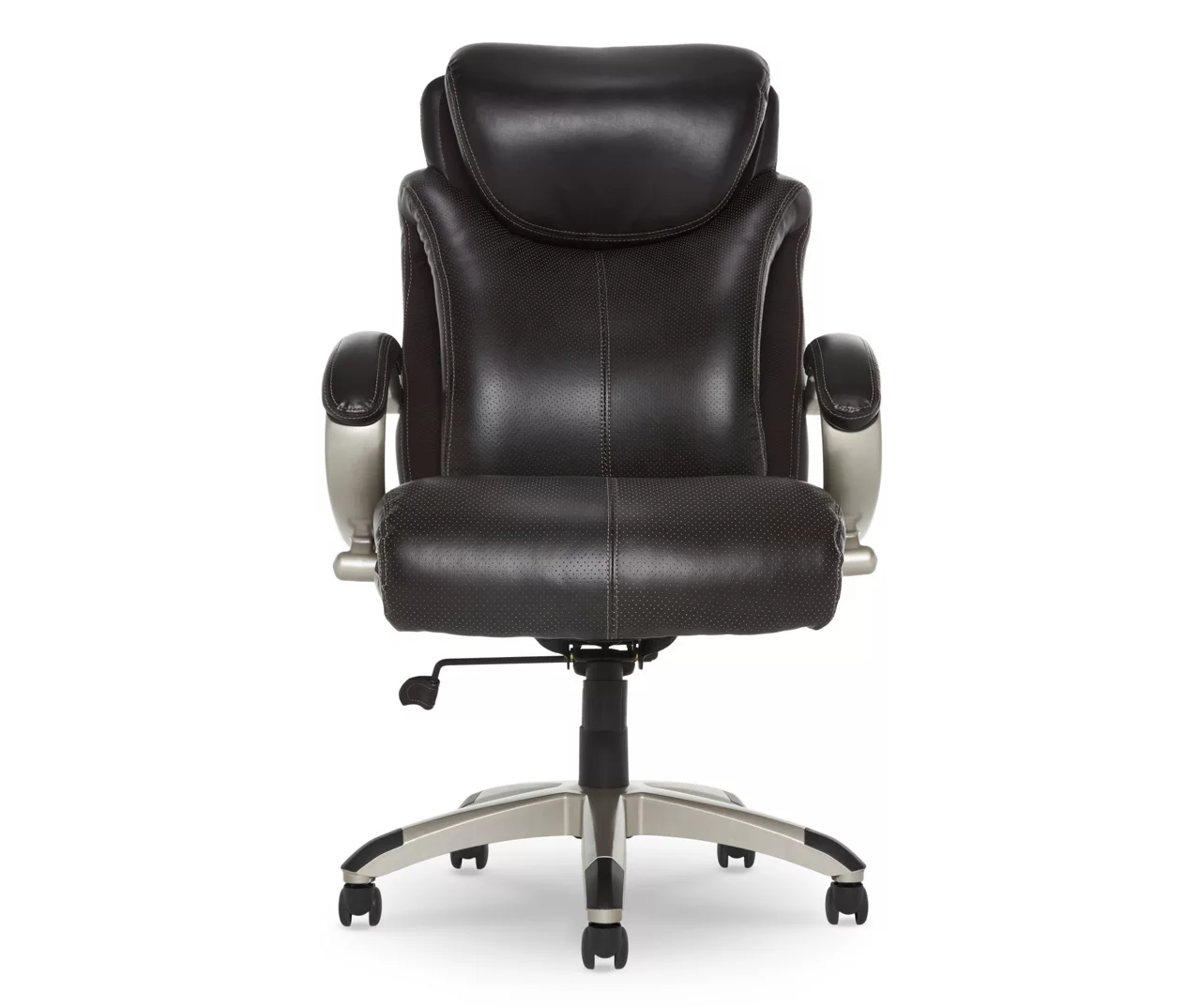 Dayton Dark Brown Big & Tall Bonded Leather Office Chair Dayton Dark Brown Big & Tall Bonded Leather Office Chair -Home Furniture Store 810590372 3