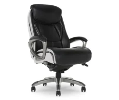 Serta Lautner Executive Bonded Leather Office Chair -Home Furniture Store 810590376 4 1