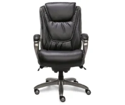 Baxter Black Big & Tall Bonded Leather Office Chair