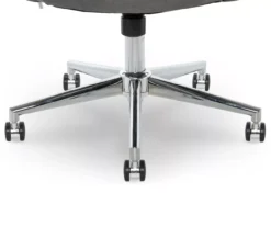 Valetta Gray Microfiber Office Chair -Home Furniture Store 810590379 6